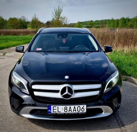 Mercedes-Benz GLA cena 95000 przebieg: 98600, rok produkcji 2016 z Łódź małe 37